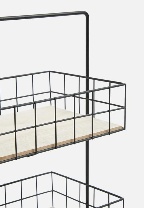 Present Time - Standing kitchen rack - black