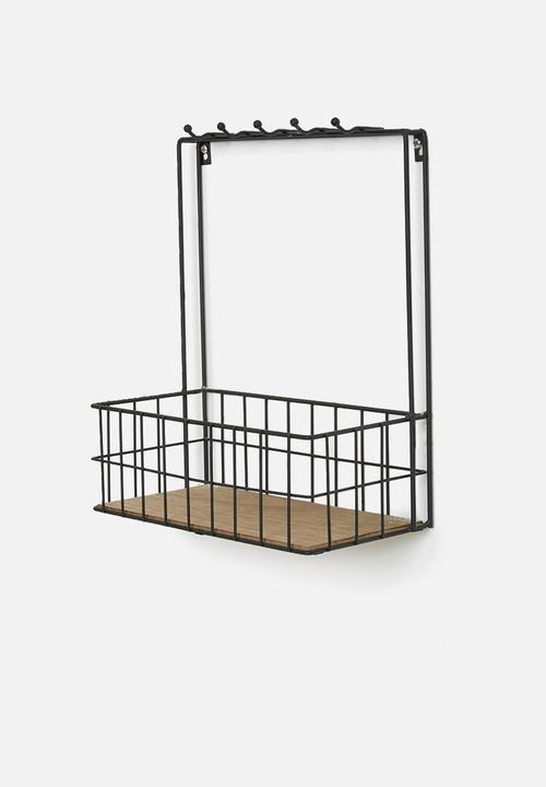 Present Time - Kitchen rack - black