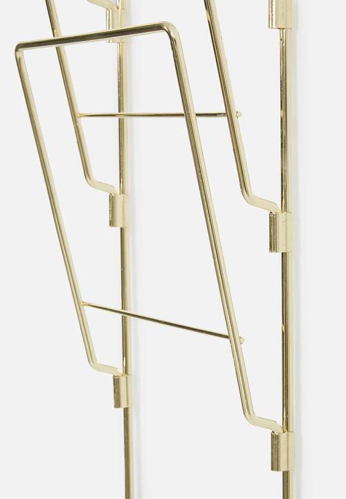 Present Time - Magazine rack - gold