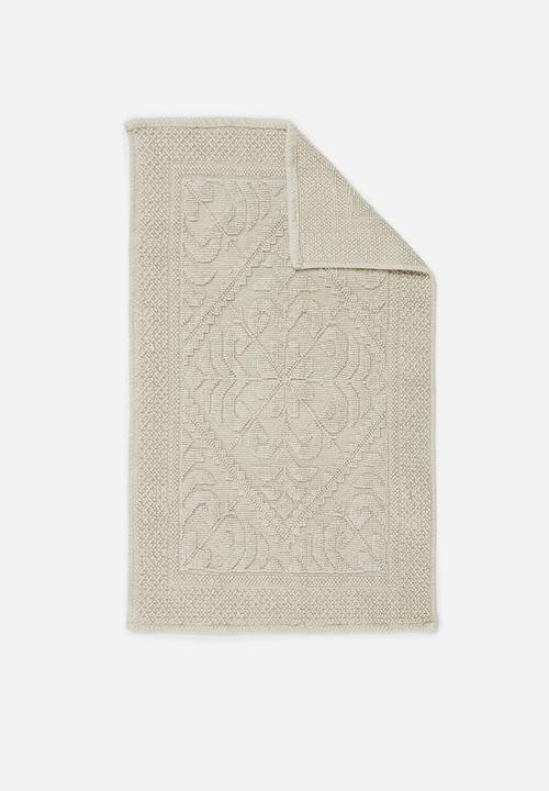 Hertex Haus - Victoria bathmat - pearl