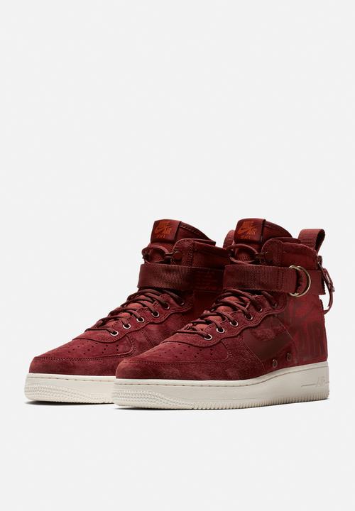 Nike - Nike SF Air Force 1 Mid - Pueblo Brown / Dark Russet