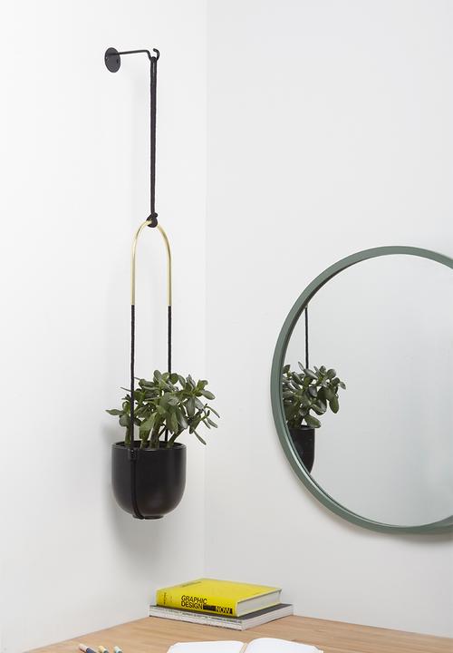 Umbra - Bolo planter - black 