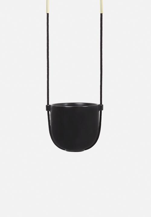 Umbra - Bolo planter - black 