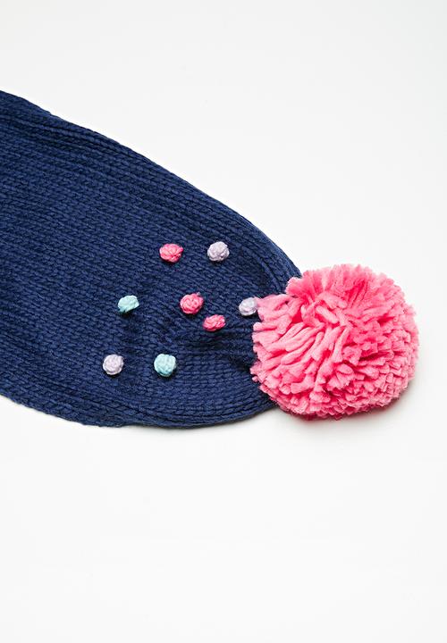 Cotton On - Kids pom pom scarf - multi 