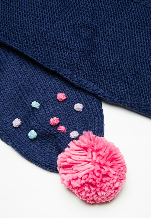 Cotton On - Kids pom pom scarf - multi 