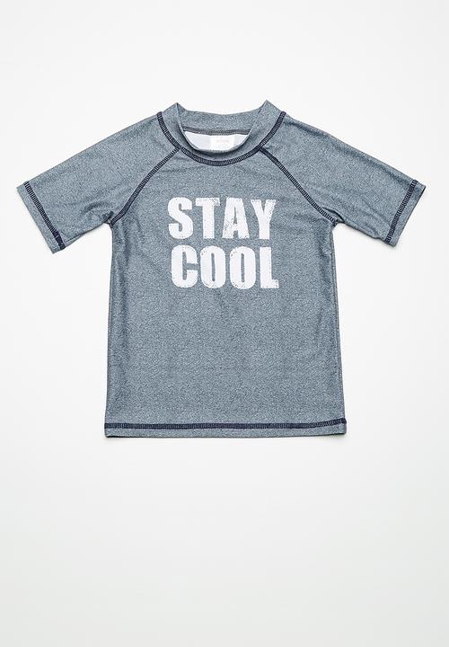 MINOTI - Kids boys stay cool rash set - grey 