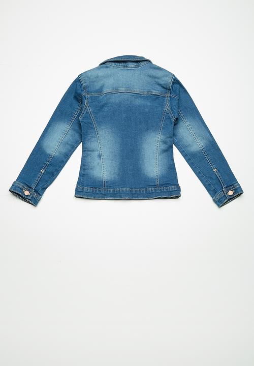 MINOTI - Kids girls denim jacket - blue 