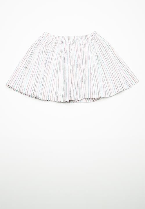 MINOTI - Kids girls candy stripe skirt - multi 