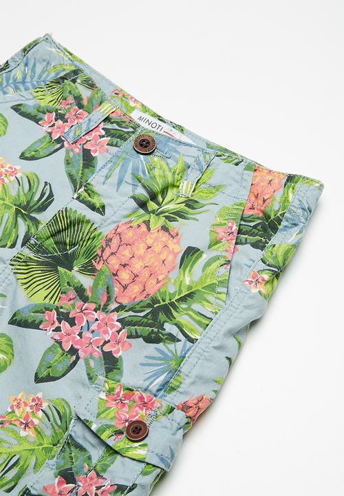 MINOTI - Kids boys AOP woven shorts - mutli 