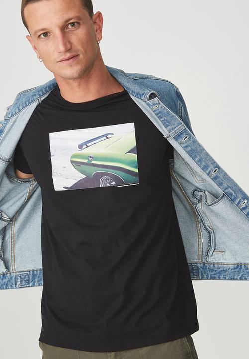 Cotton On - Tbar short sleeve tee - black