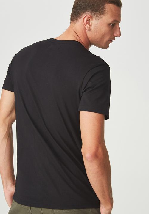 Cotton On - Tbar short sleeve tee - black