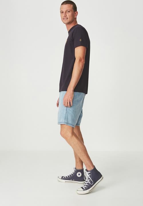 Cotton On - Tbar short sleeve tee - navy 