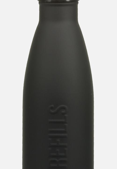 Typo - Metal drink bottle - black