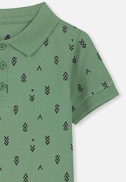 Cotton On - Kenny polo tee - green