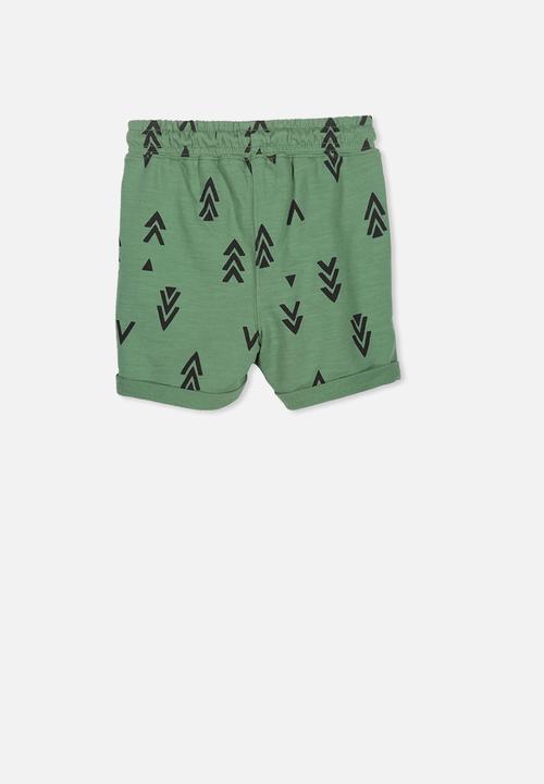 Cotton On - Henry slouch shorts - green