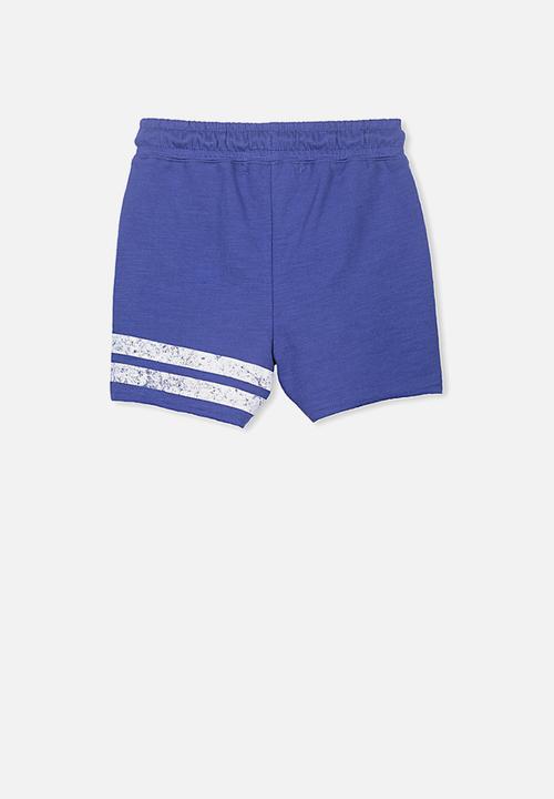 Cotton On - Henry slouch shorts - blue