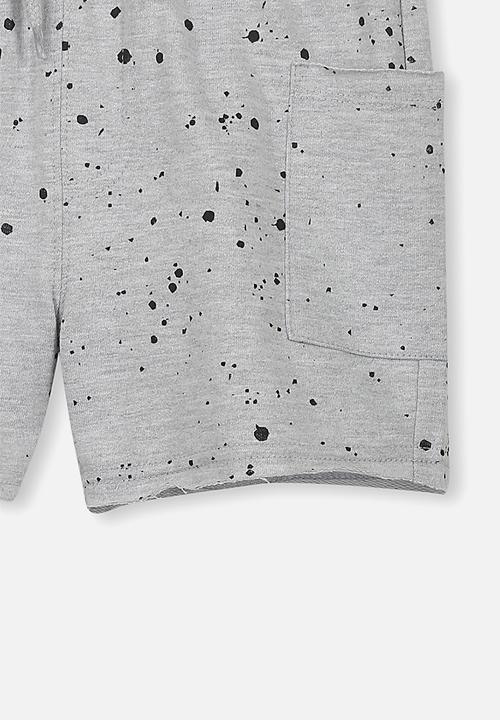 Cotton On - Henry slouch shorts - grey 