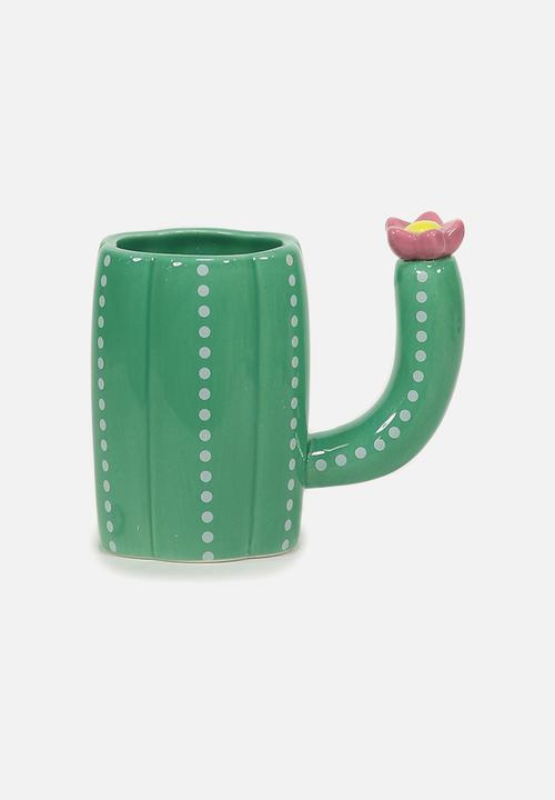 Typo - Novelty shaped mug - green 