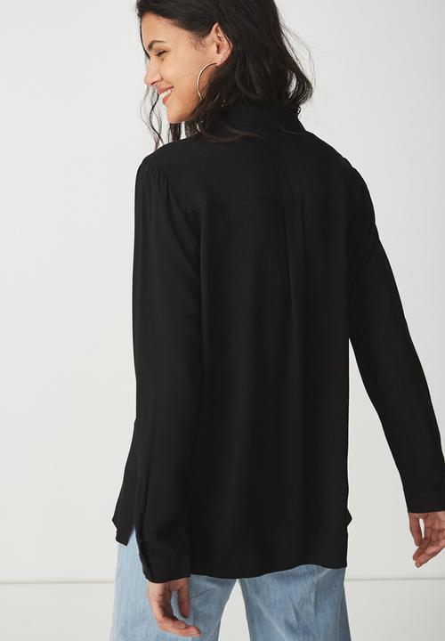Cotton On - Shirt - black