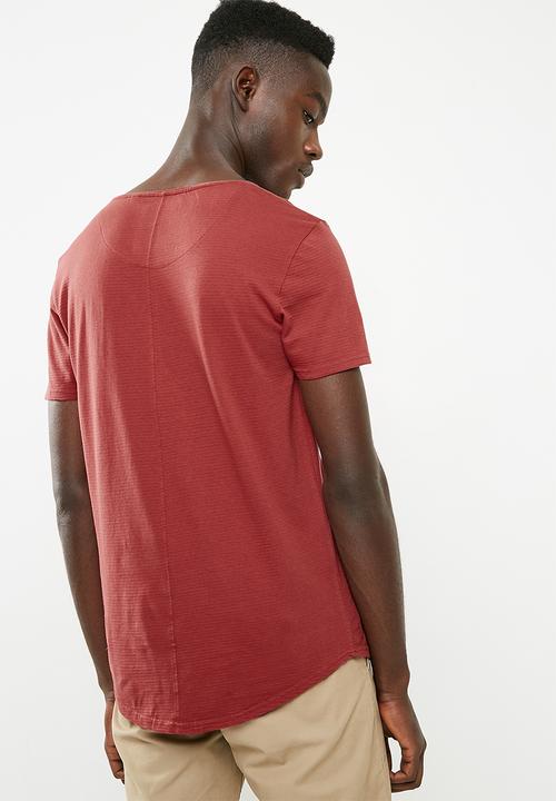 S.P.C.C - High density graphic printed tee - red 