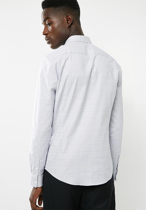 New Look - Double collar shirt - grey 