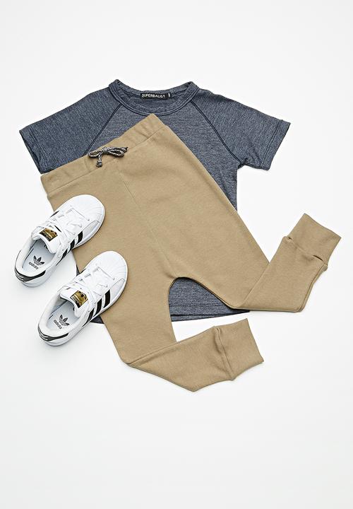basicthread - Kids boys slouch pants - khaki