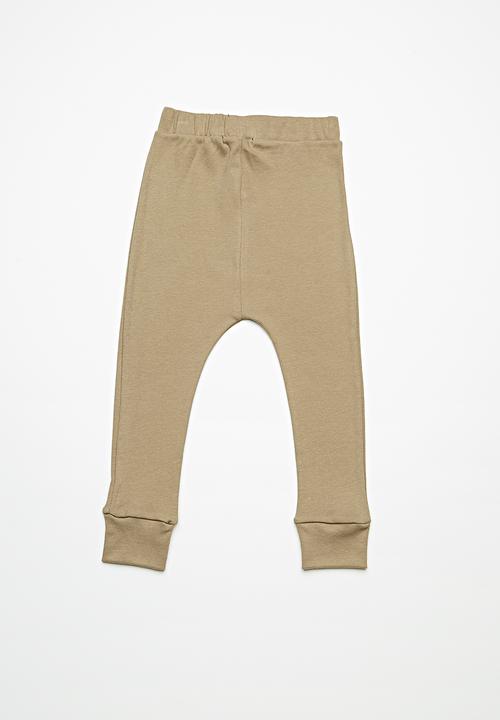 basicthread - Kids boys slouch pants - khaki