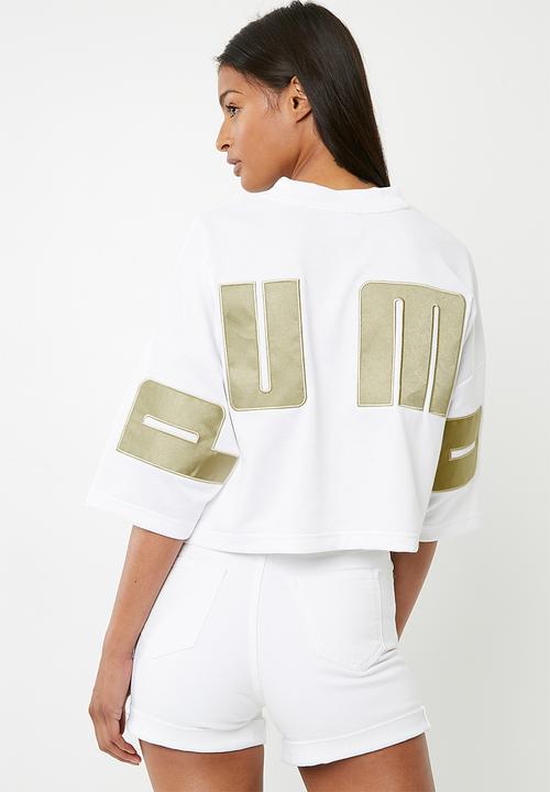 PUMA - Retro top Puma - white