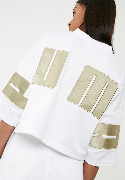 PUMA - Retro top Puma - white