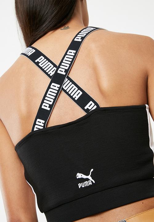 PUMA - Archive crop top Puma - black