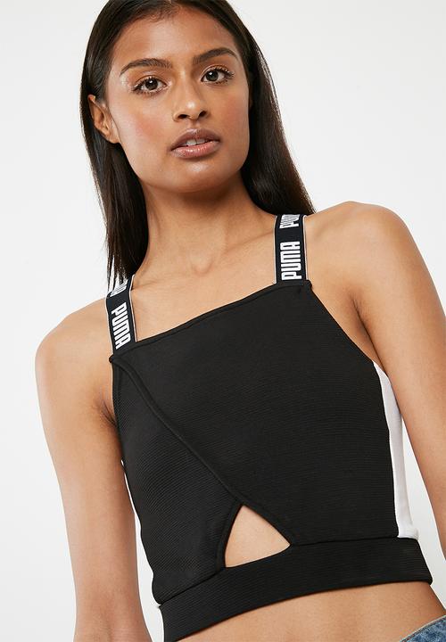 PUMA - Archive crop top Puma - black