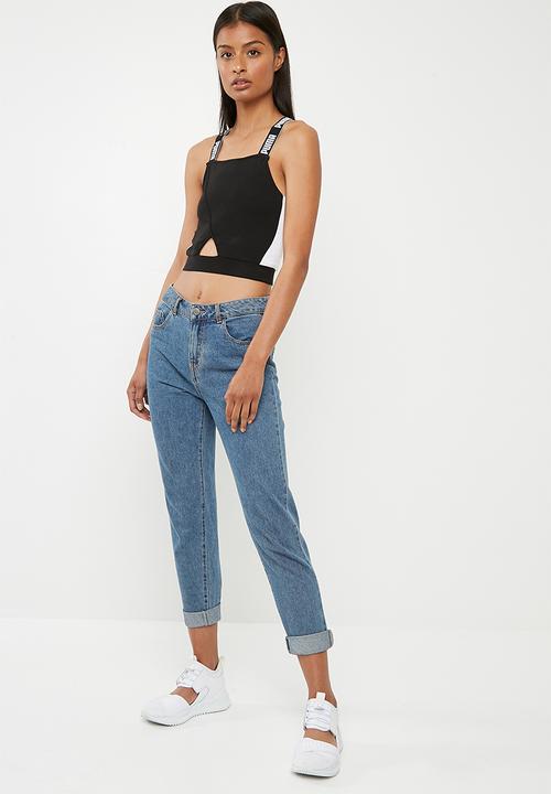 PUMA - Archive crop top Puma - black
