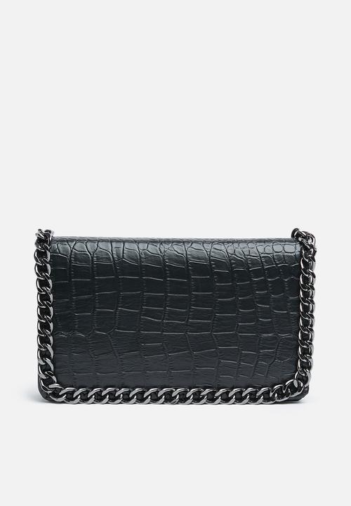 croc chain bag