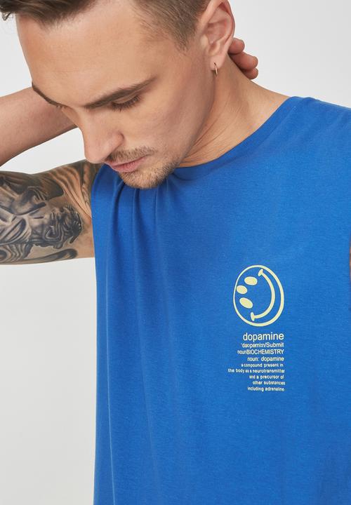 Cotton On - Tbar muscle tee - blue 