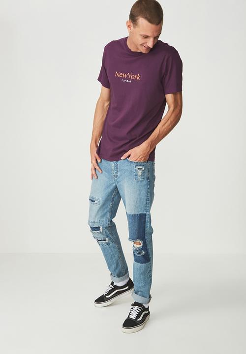 Cotton On - Tbar tee - purple