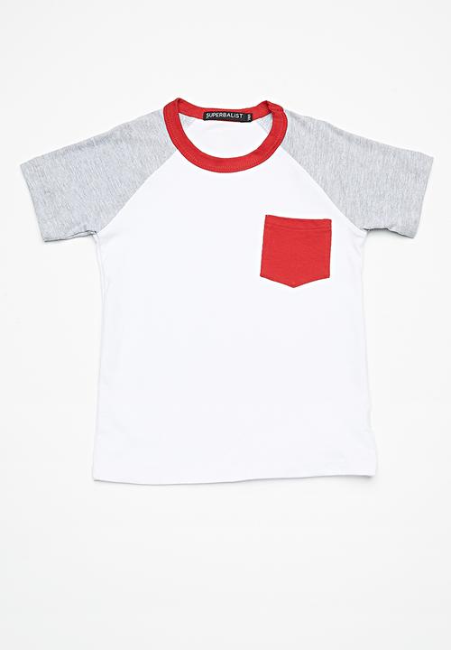 Superbalist - Kids boys 2 pack raglan tee - multi