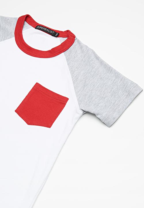 Superbalist - Kids boys 2 pack raglan tee - multi