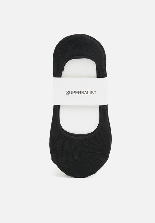 Superbalist - Secret socks 2 pack - black