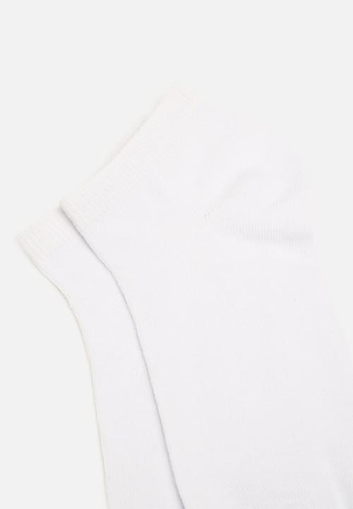 Superbalist - Low cut 5 pack socks - white