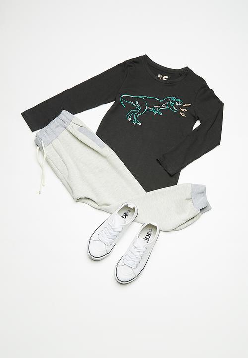 Superbalist - Drawcord jogger pants - grey 