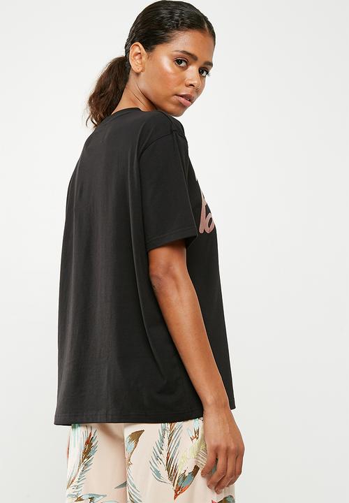 Missguided - Barbie cities T-shirt - black