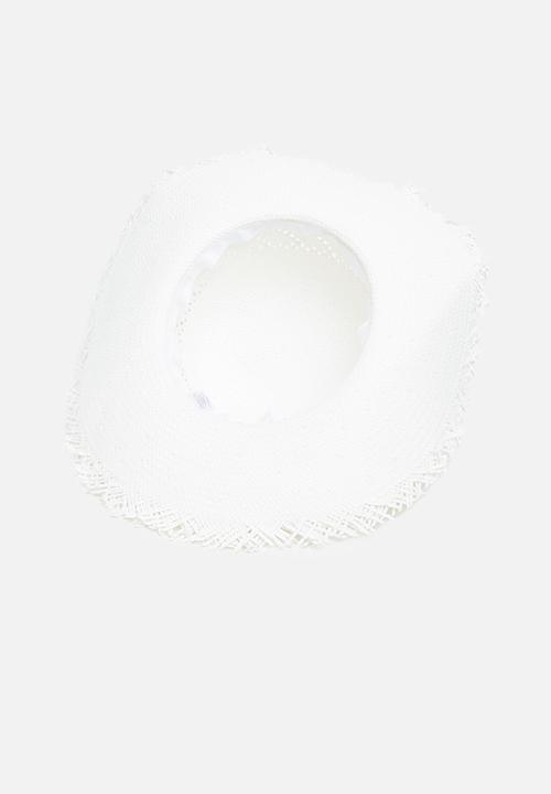Superbalist - Straw sun hat - white