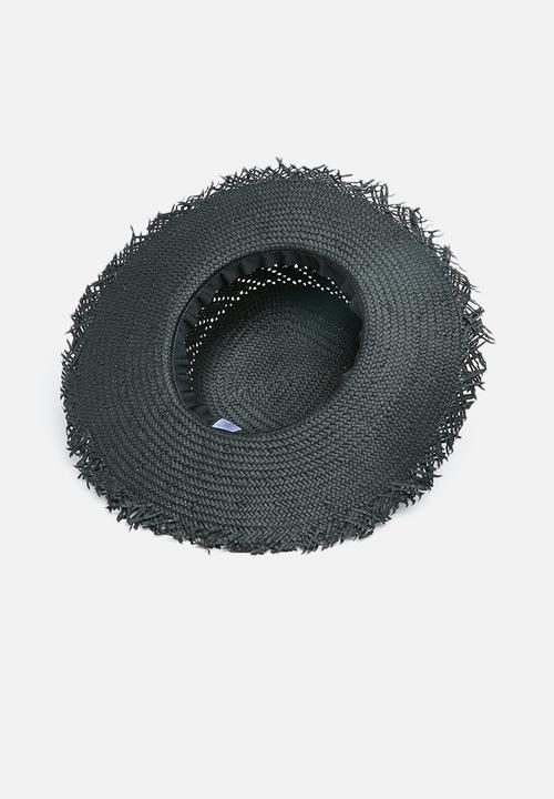 Superbalist - Straw sun hat - black