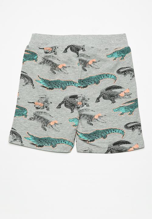 Name It - Dille long shorts - grey 