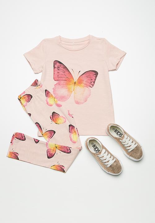 Name It - Krille short sleeve top - peach 