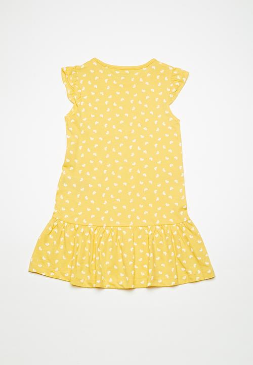 Name It - Vida dress - yellow 