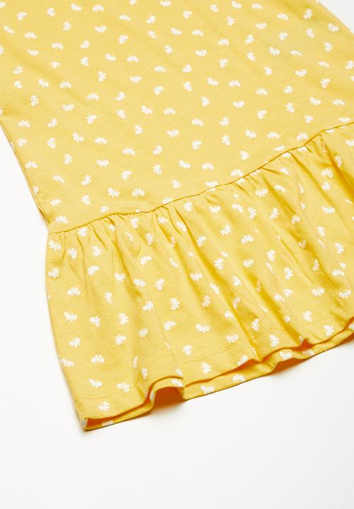 Name It - Vida dress - yellow 