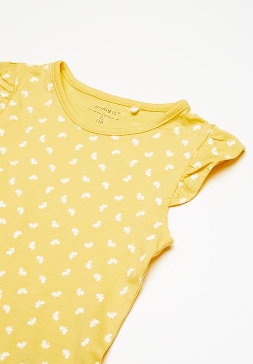 Name It - Vida dress - yellow 