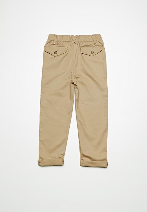 Superbalist - Casual chino pants - beige 