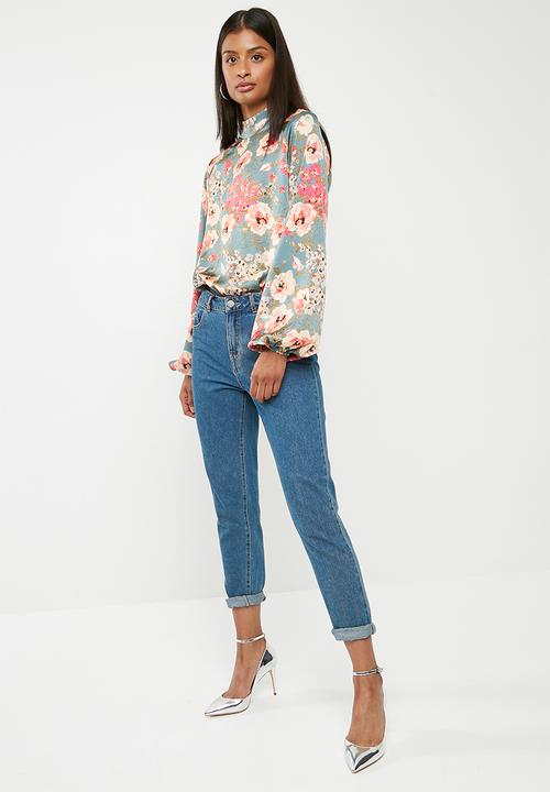 Superbalist - Turtle neck twofer bodysuit - multi 